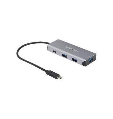 USB-Hub 4-fach grau