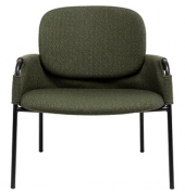 Sessel CLOTH grün schwarz Stoff