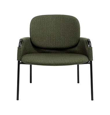 Sessel CLOTH grün schwarz Stoff