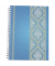 Notizbuch 46504, mit ABC Register Blue Orient, blau, A5, liniert, 120g, 48 Blatt / 96 Seiten