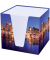 Zettelbox 46546, Skyline, 92x92mm, inkl. 900 Notizzettel, mehrfarbig, Karton