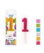 Geburtstagskerze Mini Glitter  957696 Zahl 1 Pink/Lila/Blau/Grün/Gelb und Silber 