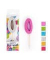 Geburtstagskerze Mini Glitter  957702 Zahl 0 Pink, Lila, Blau, Grün, Gelb und Silber  