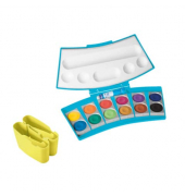 Farbkasten 735PC/12 ProColor, 701204, Deckfarbe, 12 Farben, farbig sortiert