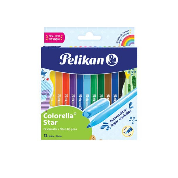 4012700822307 - Faserschreiberetui 12ST Colorella Star 4012700822307 Pelikan 4012700822307 - Faserschreiberetui 12ST Colorella Star 4012700822307 Pelikan