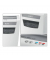 Aktenvernichter Office S, 8099-00-00, Partikelschnitt 4x28mm (P-4), bis 12 Blatt
