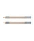 Bleistift-Set griffix, 817028, 2x silber/ naturbraun, 3,5mm, B