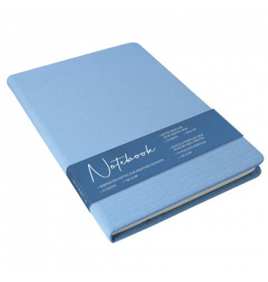 Notizbuch Retro blau