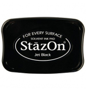 Stempelkissen StazOn schwarz 4,5 x 5,0 cm