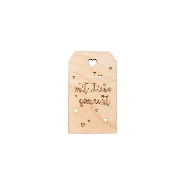 4006166811760 - Geschenkanhänger natur Holz mit Liebe gemacht 4006166811760 Rayher 4006166811760 - Geschenkanhänger natur Holz mit Liebe gemacht 4006166811760 Rayher