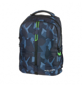 Schulrucksack Elite 2.0 Camo Kunstfaser anthrazitblau