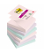 Haftnotizen R330-6SS-SOUL, Super Sticky Z-Notes Soulful Collection, 76x76mm, farbig sortiert (rosa/flieder/mint), quadratisch