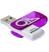 USB-Stick Vivid 3.0 USB 3.0 violett/weiß 64 GB