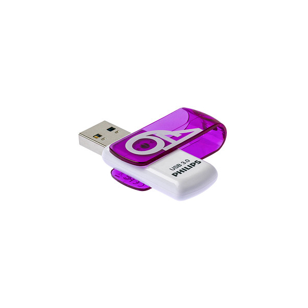 8719274667773 - USB-Stick Vivid FM64FD00B violett weiß USB 30 64 GB 8719274667773 Philips