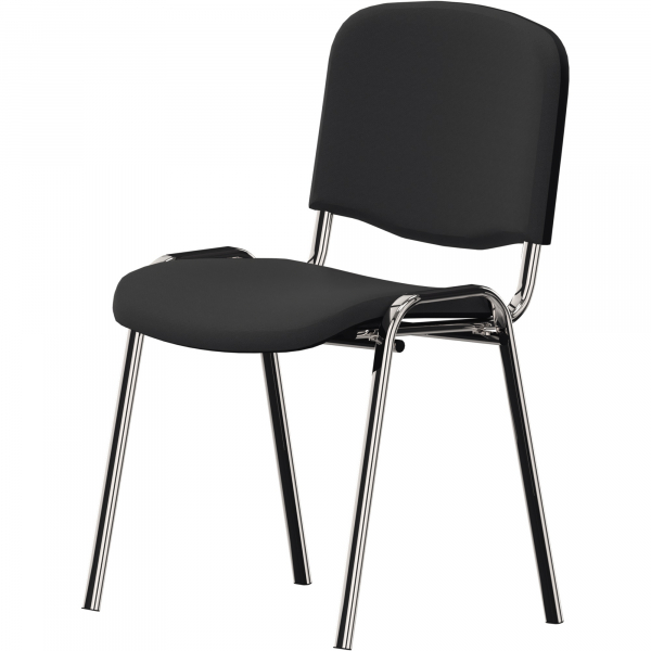 5901747580860 - Besucherstuhl Iso Visitor anthrazit   chrom ohne Armlehnen 4-Fuß-Gestell 5901747580860 Nowy Styl