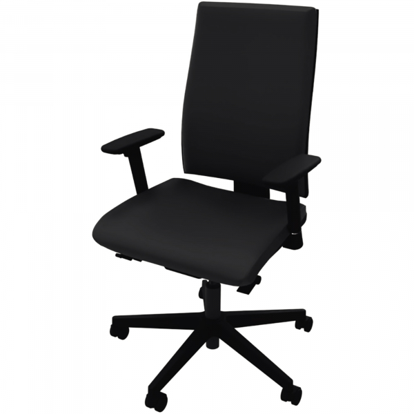 5901747581461 - Bürodrehstuhl Intrata schwarz mit Armlehnen bis 110kg 5901747581461 Nowy Styl