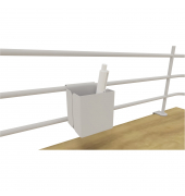 Stiftebox 2.0Stifte-Box 7x7,5x6,5cm ws