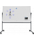 Stativdrehtafel-Whiteboard Unite, 7-108478, 220x120cm, lackiert, Aluminiumrahmen