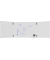 Whiteboard-klappbar UNITE PLUS, 7-108363, 150/300x100cm, emailliert, Aluminiumrahmen