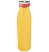 Trinkflasche Cosy, Edelstahl, 500 ml, gelb, hält für Stunden kalt oder warm