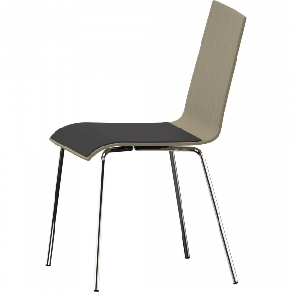 5901747584356 - Besucherstuhl Cafe VII schwarz buche chrom ohne Armlehnen 4-Fuß-Gestell 5901747584356 Nowy Styl 5901747584356 - Besucherstuhl Cafe VII schwarz buche chrom ohne Armlehnen 4-Fuß-Gestell 5901747584356 Nowy Styl