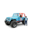 Jeep Cross Country Racer blau mit Rennfahrer 2541 Spielzeugauto