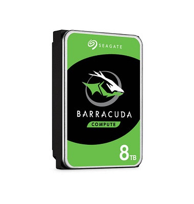 interne Festplatte BarraCuda ST8000DM004, grün/schwarz, 3,5 Zoll (8,89cm), 8 TB, HDD