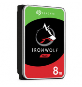interne Festplatte IronWolf ST8000VN004, schwarz/silber, 3,5 Zoll (8,89cm), 8 TB, HDD