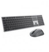 Premier Multi-Device Tastatur-Maus-Set kabellos grau, schwarz