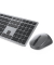Premier Multi-Device Tastatur-Maus-Set kabellos grau, schwarz