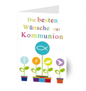Glückwunschkarten Fisch LU824 11,5cm x 17,5cm (BxH) 260g Motiv Chromopapier FSC