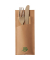 Bestecktaschen braun 8,5 x 20,0 cm