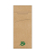 Bestecktaschen braun 8,5 x 20,0 cm