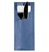 Bestecktaschen blau 8,5 x 20,0 cm