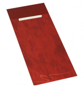Bestecktaschen bordeaux 8,5 x 20,0 cm