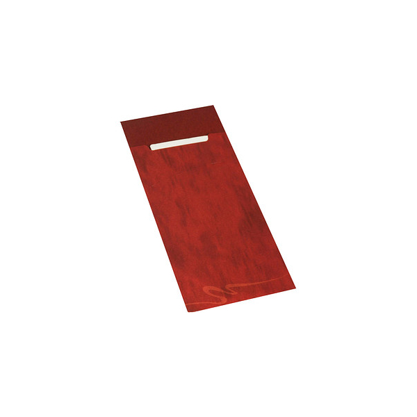 4002911965825 - Bestecktaschen Papstar inkl weißer Serviette 520 Stk B 85 x H 200 mm Papier bordeaux 4002911965825 - Bestecktaschen Papstar inkl weißer Serviette 520 Stk B 85 x H 200 mm Papier bordeaux