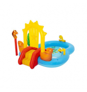 Planschbecken Wasserspiel Wild West 278,0 l mehrfarbig 264,0 x 188,0 x 140,0 cm