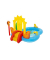 Planschbecken Wasserspiel Wild West 278,0 l mehrfarbig 264,0 x 188,0 x 140,0 cm