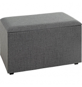 Sitztruhe 25171 anthrazit Holz 65,0 cm
