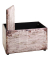Sitztruhe 25774 Motiv Zeitung Holz 65,0 cm
