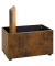 Sitztruhe 25873 vintage-braun Holz 65,0 cm