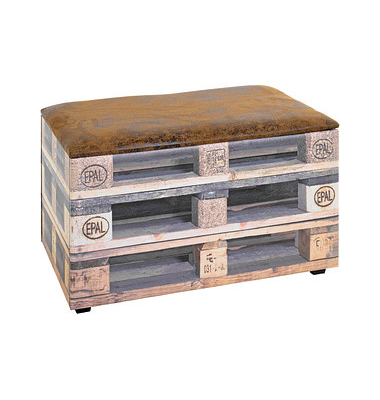 Sitztruhe 25970 Motiv Palette 1 Holz 65,0 cm