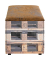 Sitztruhe 25970 Motiv Palette 1 Holz 65,0 cm