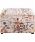 Sitztruhe 25975 Motiv Weltkarte Holz 65,0 cm