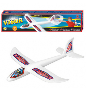 Flugspielzeug Wurfgleiter Visor weiß