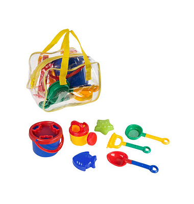 Sandspielzeug-Set mehrfarbig