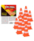 Spielzeug-Pylone orange, weiß 15,5 cm
