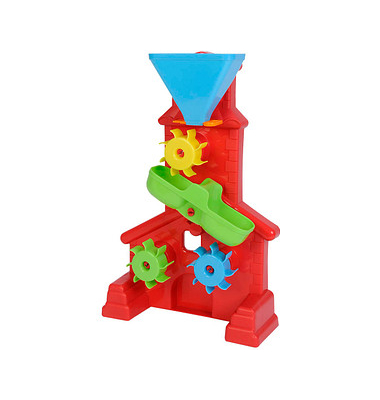 Sandspielzeug Sand & Wassermühle rot