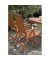 Gartenstuhl Stockholm 985013+6X985017 braun oval 150-200x90 cm (BxT)