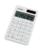 Taschenrechner SL-1000SC Solar-/Batterie LCD-Display weiß 1-zeilig 10-stellig